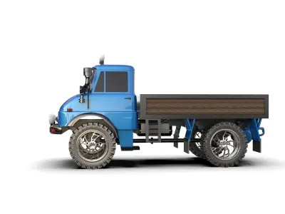 MERCEDS BENZ UNIMOG 416 -1979 TRUCK 3D print model