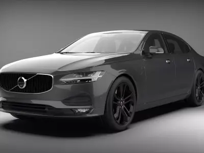 2020 Volvo Car 3D model