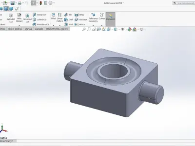 Crane hook assembly Free 3D model