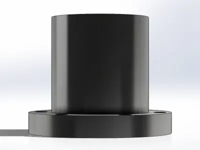 Porca FSI 63 10T5 Nut 3D model