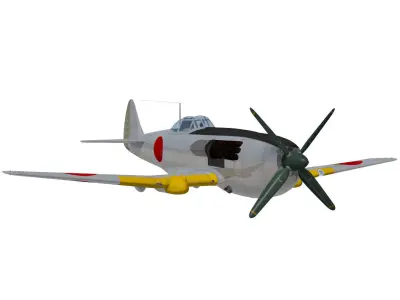 Nakajima Ki87 3D model