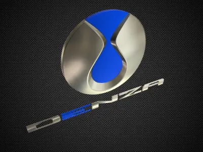 denza logo 3D model