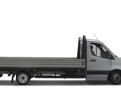 Freightliner Sprinter Single Cab Tipper 2023 3D model