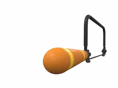 Vintage hacksaw colect 3D model