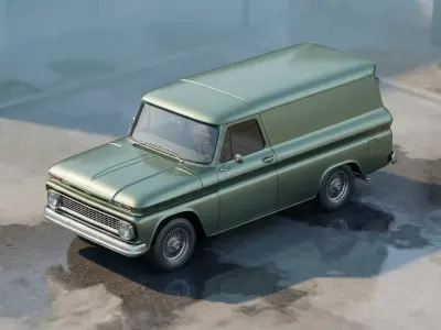 ground vehicles set 100 3D model