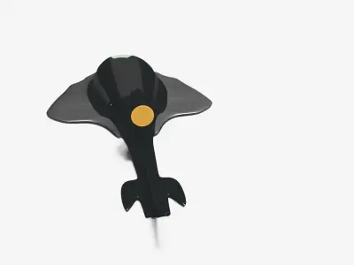 spaceship meduza 3D model