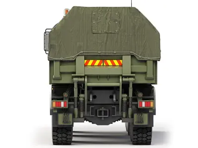 Truck 815-7 8X8 2020 3D model