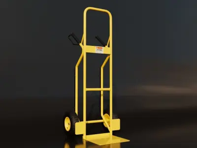 Hand Truck 3D model