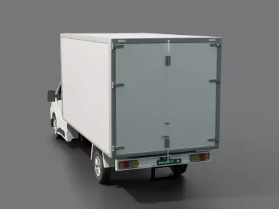 Nissan Primaster 2026 Cargo Truck 3D model