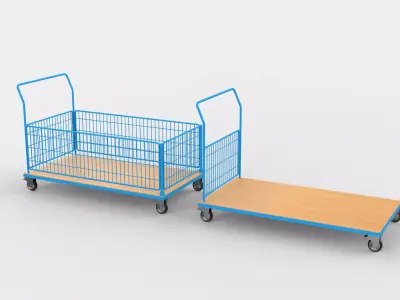 Handling Trolley 3D model