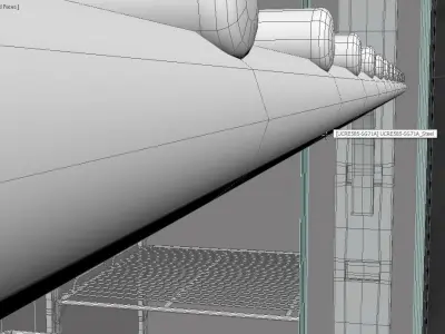 U-Line Refrigerator UCRE585-SG71A 3D model