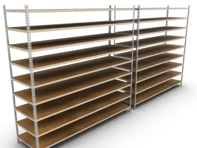 Industry Rack 3d Model 3D model