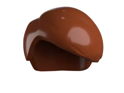 Custom3Dprint Minifigure Accessory - Minifigure Hair S2 - 038 3D print model