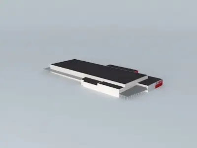 Depo warehouse store Riga Lubanas iela 150 Free 3D model
