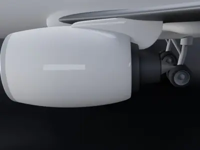 Airbus A320 3D Model 3D model purchase