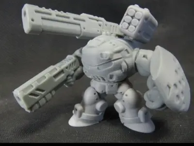 CHIBI-TECH SD - BOA CHASSIS 3D print model