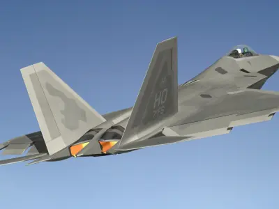 F22 Raptor 3D model purchase