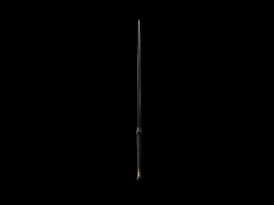 Sword Low-poly 3D model 67