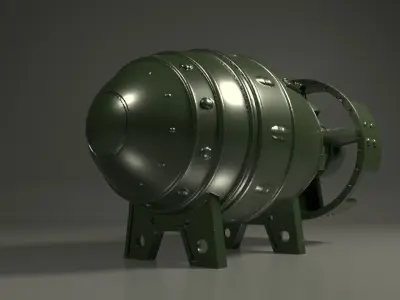Atomic Bomb for 3Dprint 3D print model