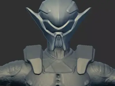 Vader Twin Female Scan for Toys 3D print model