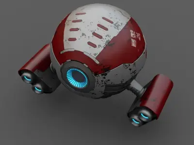 DRONE BOT  3D model