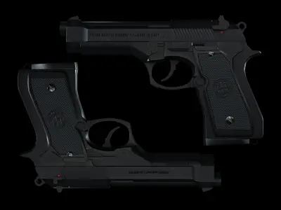 Pietro Beretta M9 3D model