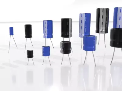 Capacitor 3D model