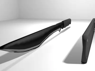 Sword - Machete 3D model