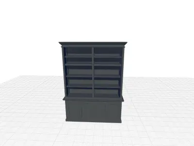 Gerold Display Cabinet 3D model