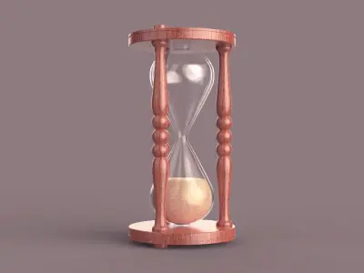 Hourglass 3D model