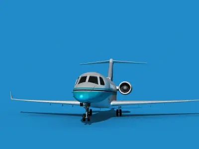 Cessna Citation C700 Longitude V13 3D model