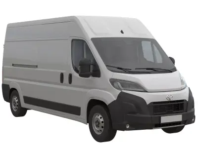 2024 Toyota Proace Max L3H2 Detailed interior 3D model