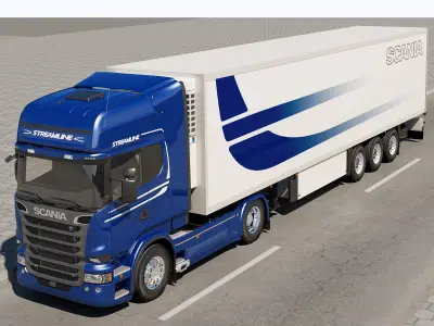 Streamline truck 2013 3D model