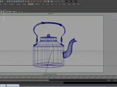 water kettle 3d model 3D model