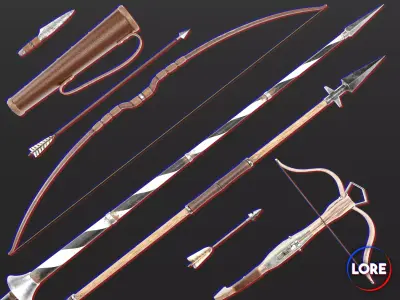 Medieval Ranged Weapons Variety Pack