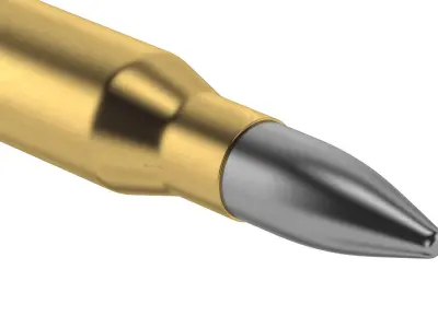Bullet 223 Remingtor 3D model