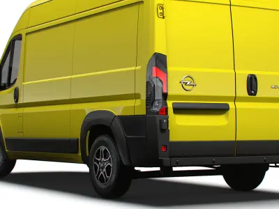 Opel e Movano Van L2H2 2024 3D model