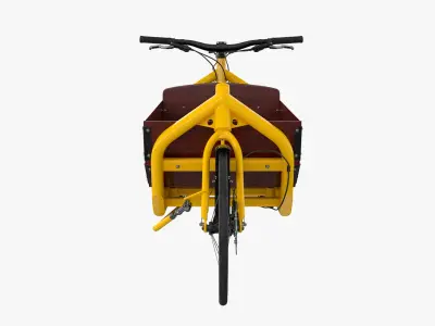 Cargo Bike with Box 3D model