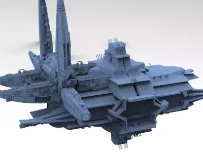 Genma Airship 3 3D model