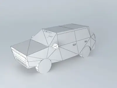 G Motor car Free 3D model