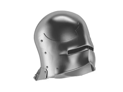 Medieval Helmet 10 3D model