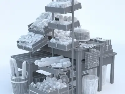 Market Place  3D model