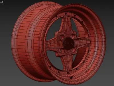 Work Equip 01 wheel  3D model