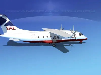 Dornier Do-328-130 Scot Airways 3D model