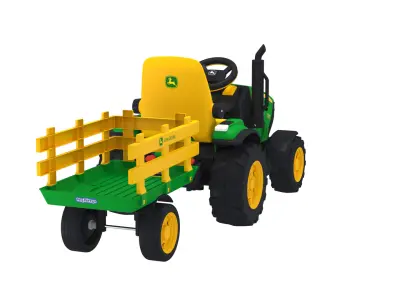 Tractor for children 3D Model 3D model