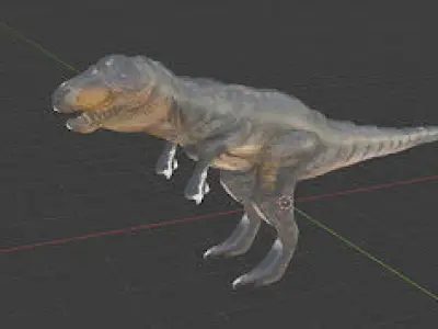T- Rex Dinosaur Reptile 2 Free low-poly 3D model