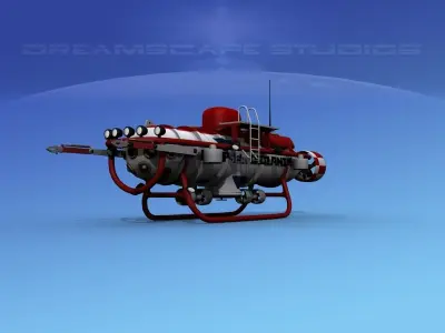 Deep Ocean Submersible 3D model