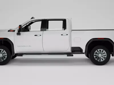 GMC Sierra HD Denali 3D Model 3D model