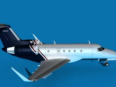 Embraer Praetor 500 V11 3D model