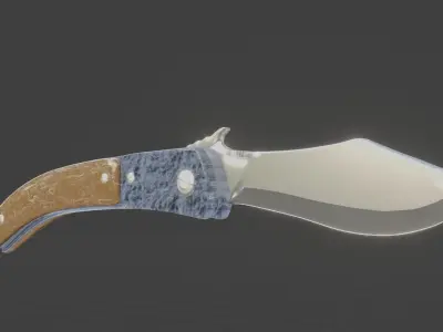Navaja Knives Low-poly 3D model